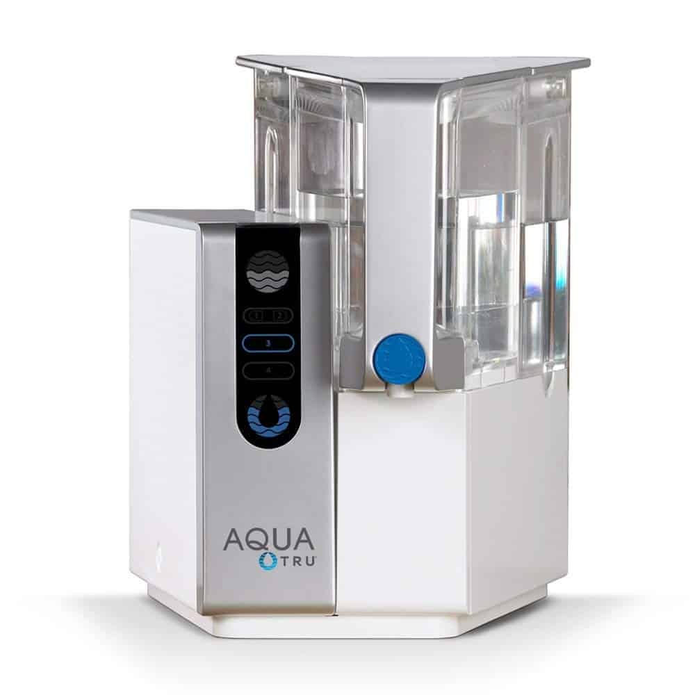 AquaTru countertop reverse osmosis water filtration system