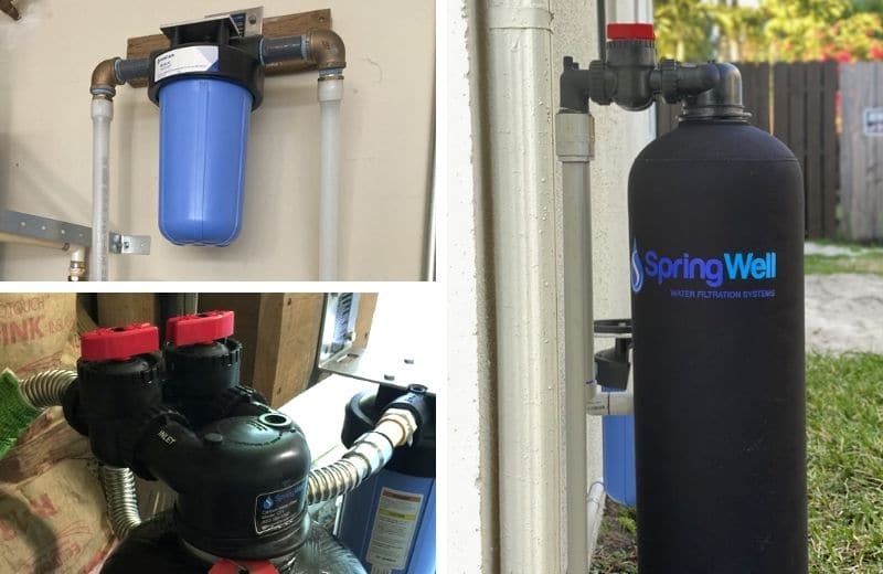 Springwell CF whole house filtration system