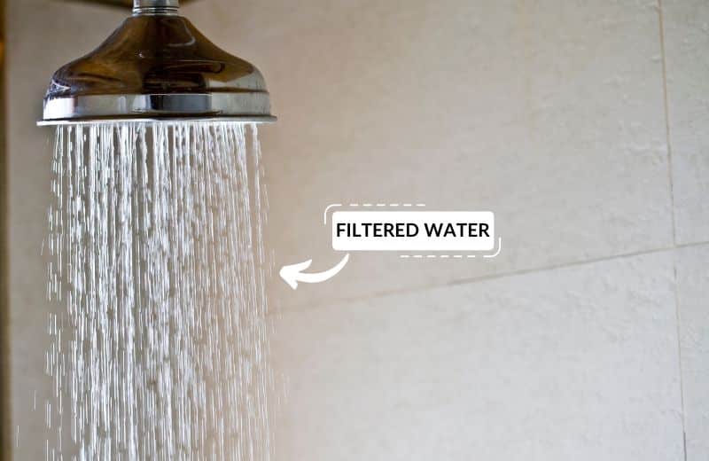 Shower Filter with Handheld Wand - Chrome