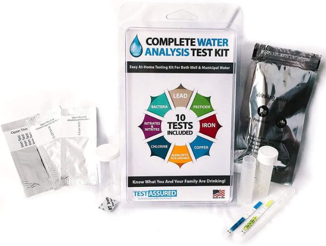  kit de test d'eau potable