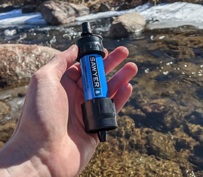 sawyer mini portable water filter