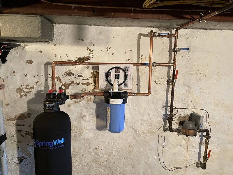 springwell whole house water filter and pre filter