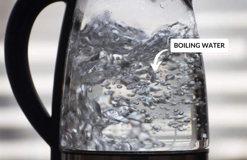 does boiling water remove chlorine