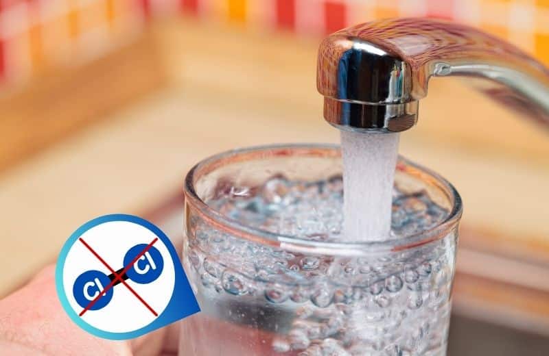 how to remove chlorine from tap water