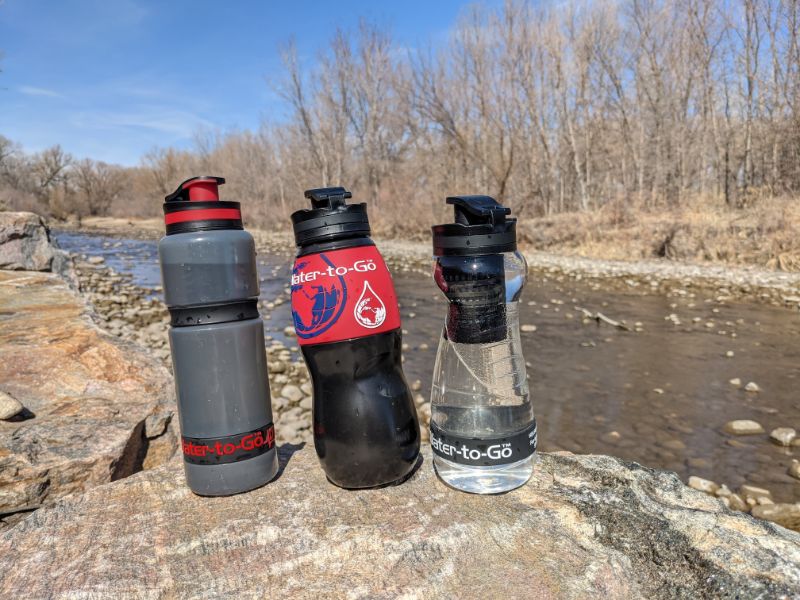 water-to-go bottle sizes