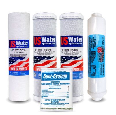 5 stage reverse osmosis replacement filters pack