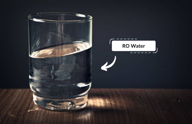 Reverse osmosis water sitting can become acidic