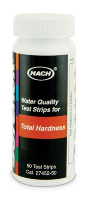 Hach total hardness test strips