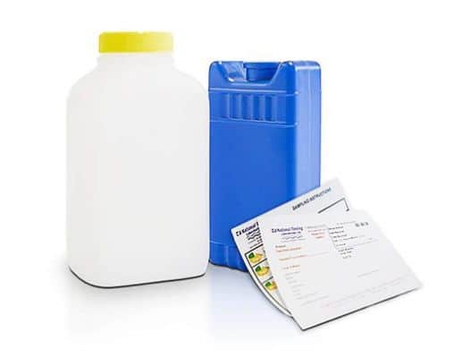 Quality water treatment well test kit