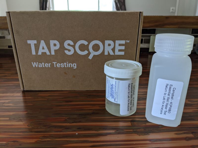 Tap score water testing