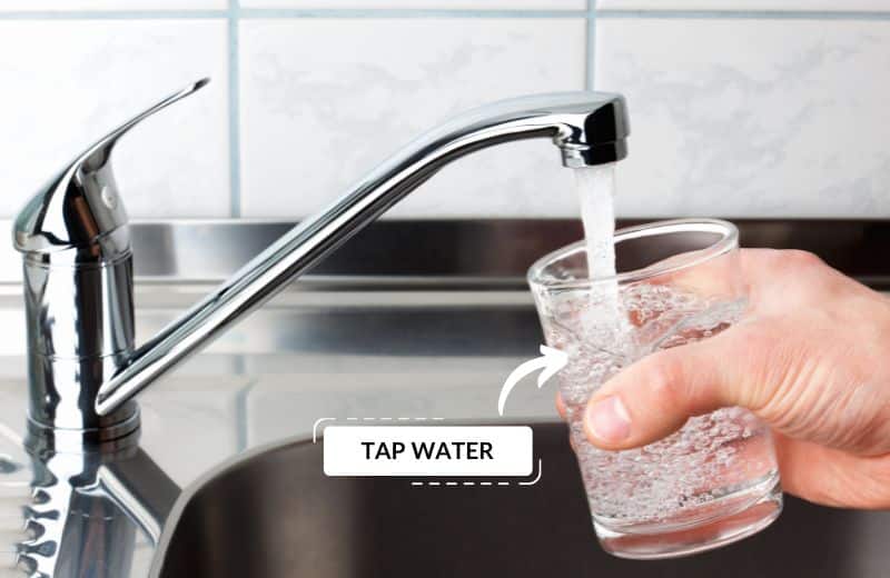 tap water tastes sweet