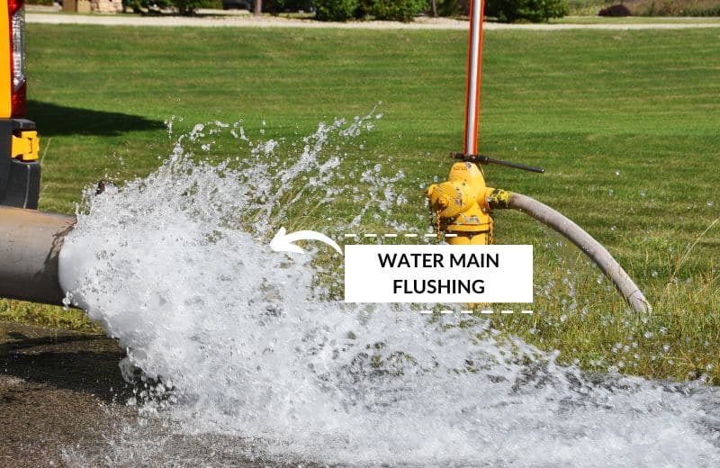 Water Main Flushing