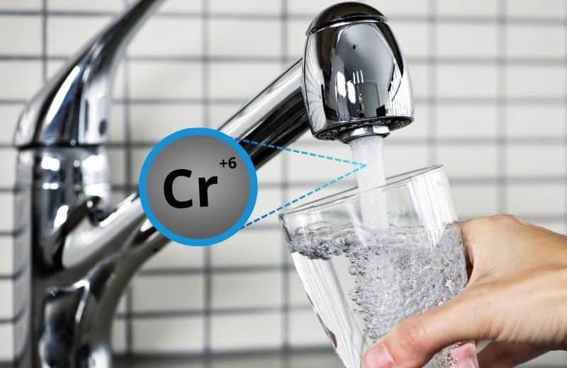 chromium-6 in tap water