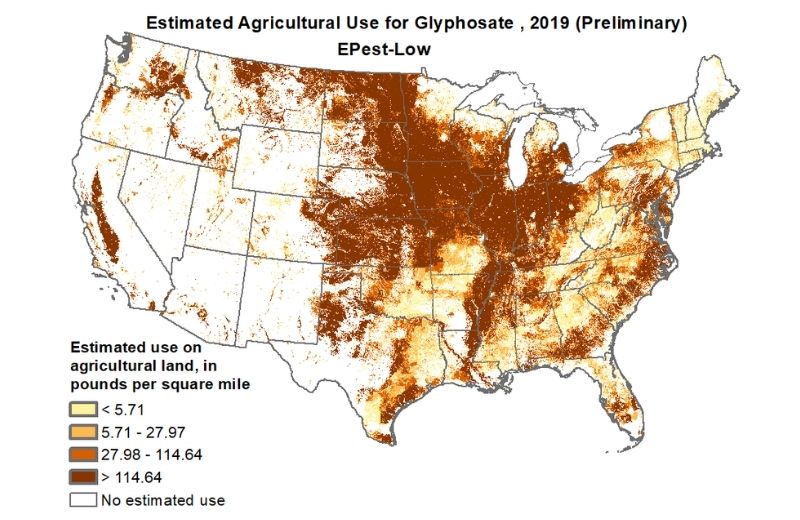 Estimated Annual Agricultural Pesticide Use