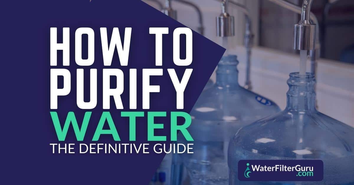 How to Purify Water Water Filter Guru