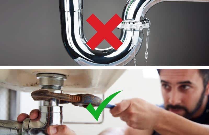 Fixing leaky appliances