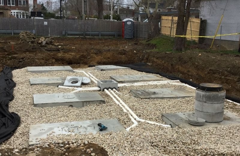 Septic drain field system