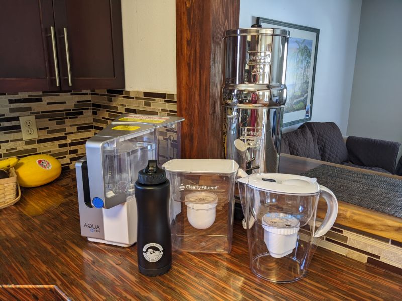 countertop water filters for apartment renters