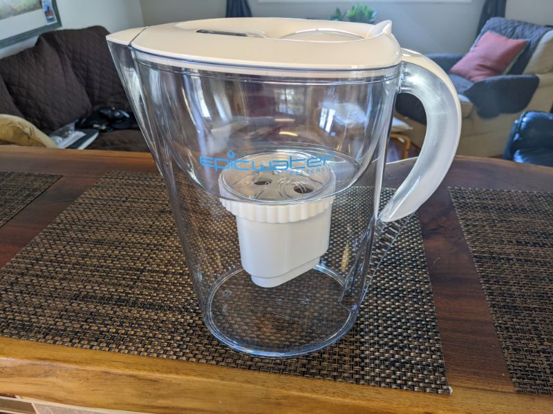 Epic Pure Water Filter Pitcher