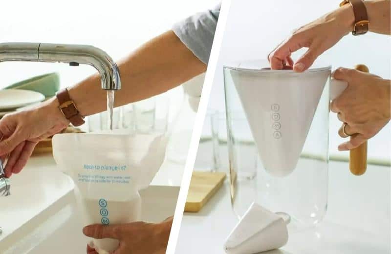 NEW SOMA Premium 10-Cup Water Filter Pitcher - household items