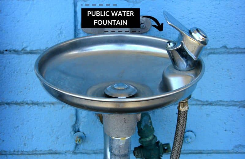 public drinking water fountain in new york city