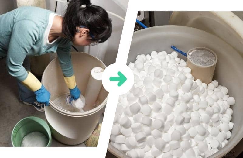 How To Clean A Water Softener Resin Tank Brine Tank 