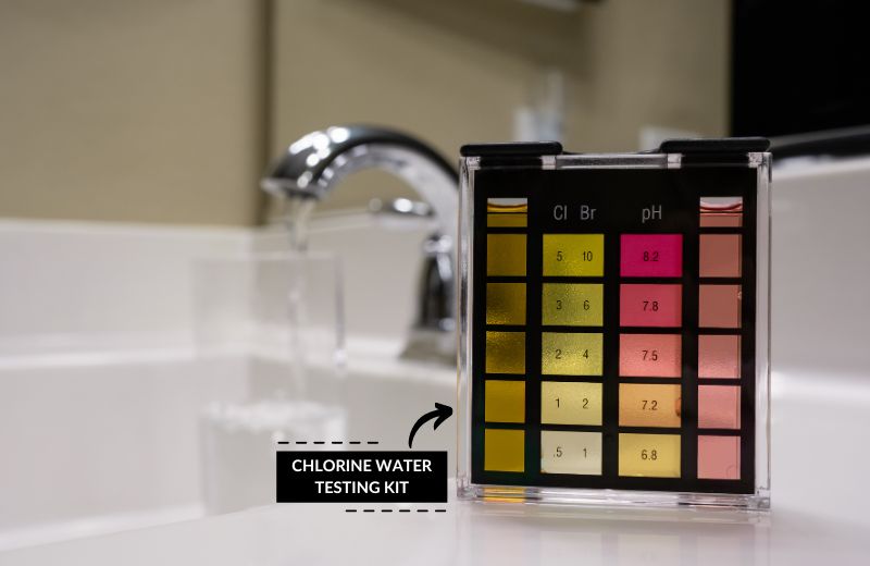 Chlorine in tap water