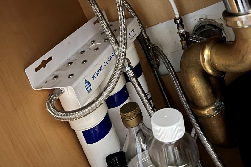 clearly filtered under sink system