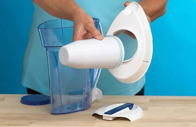 how to replace zero water filter