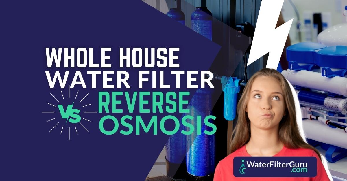 Whole House Water Filter vs Reverse Osmosis Systems