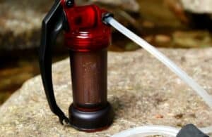 MSR miniworks ex microfilter up close
