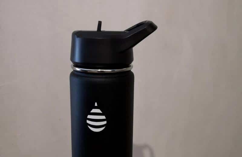 Rangland Filtered Half Gallon Water Bottle with Straw Lid & Carrying Strap