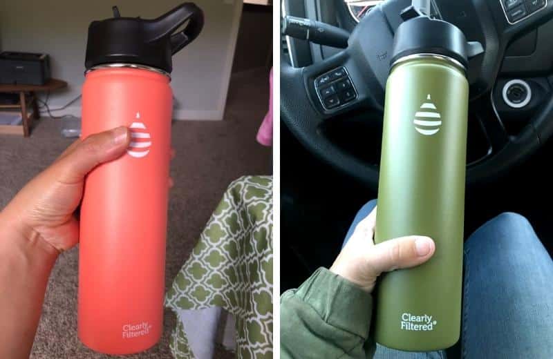 Clearly Filtered Water Bottle: Perfect For Travel • Expert Vagabond