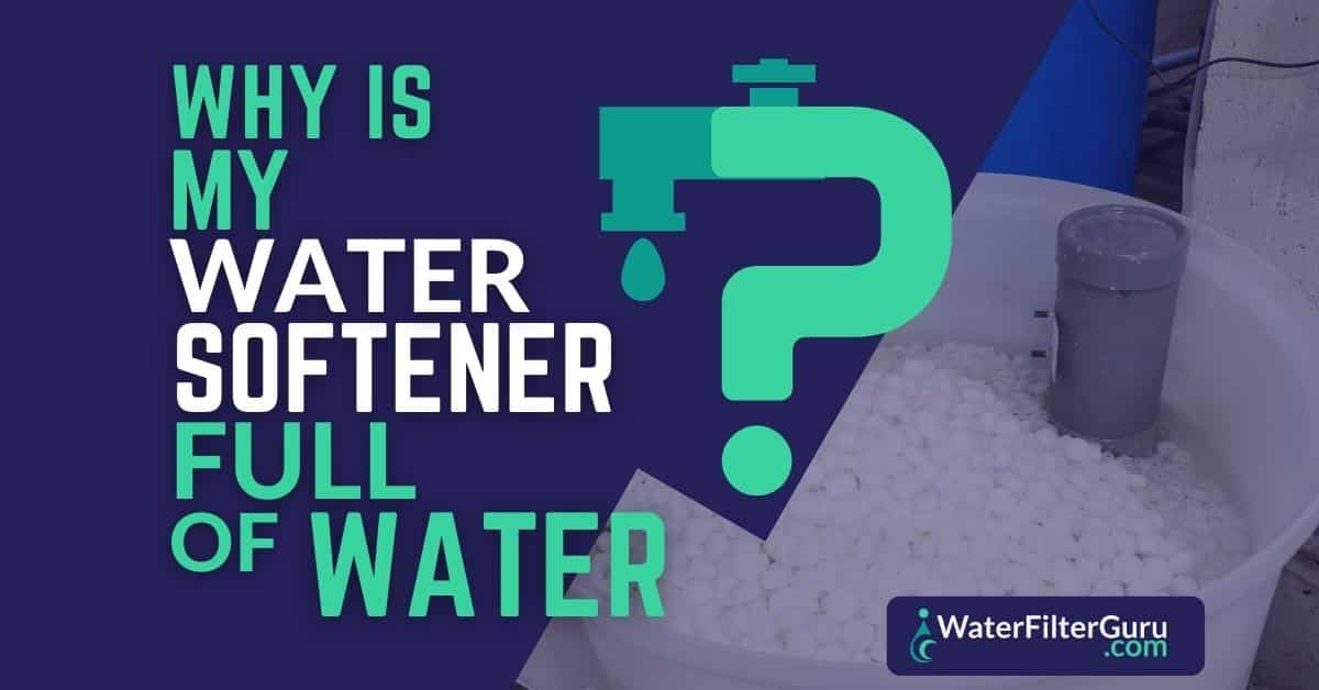 Why is My Water Softener Full of Water?