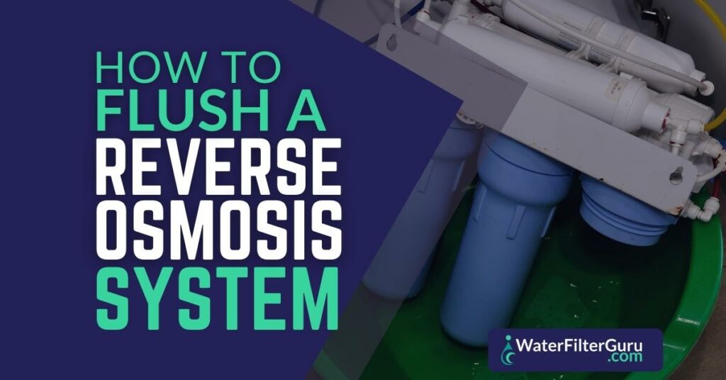 How To Flush RO System