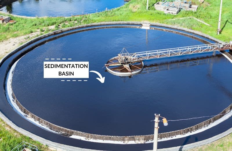 Sedimentation basin