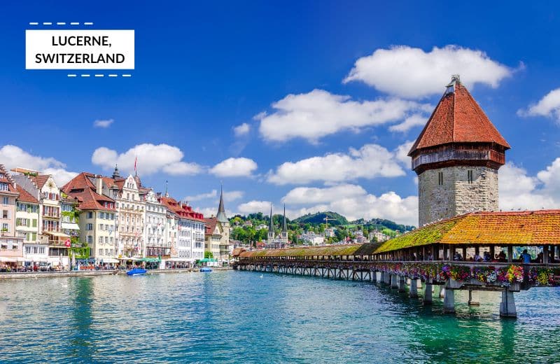 Waters of Lucerne, Switzerland