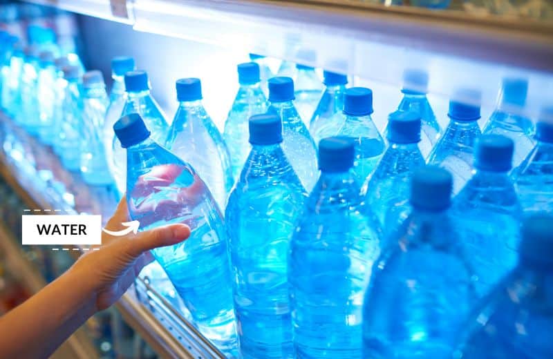 PFAs in bottled water