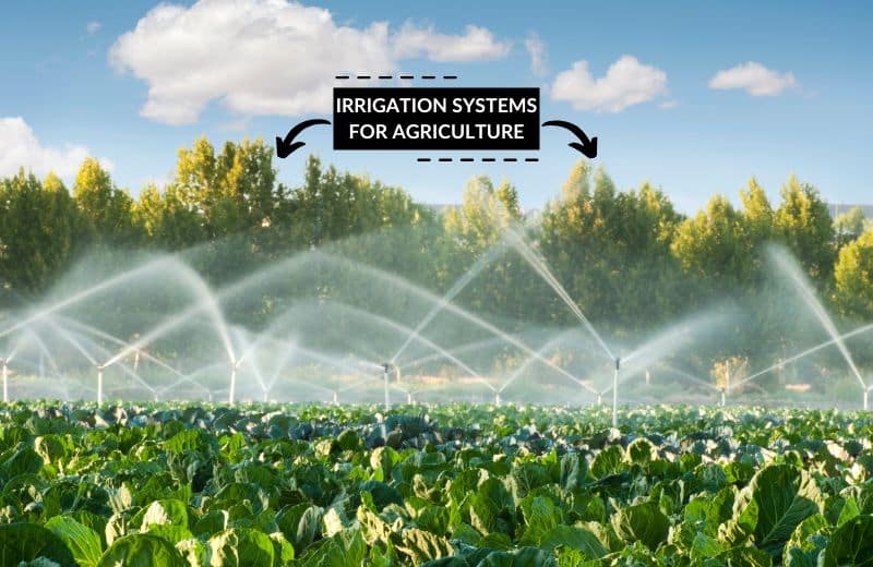 Agricultural irrigation systems