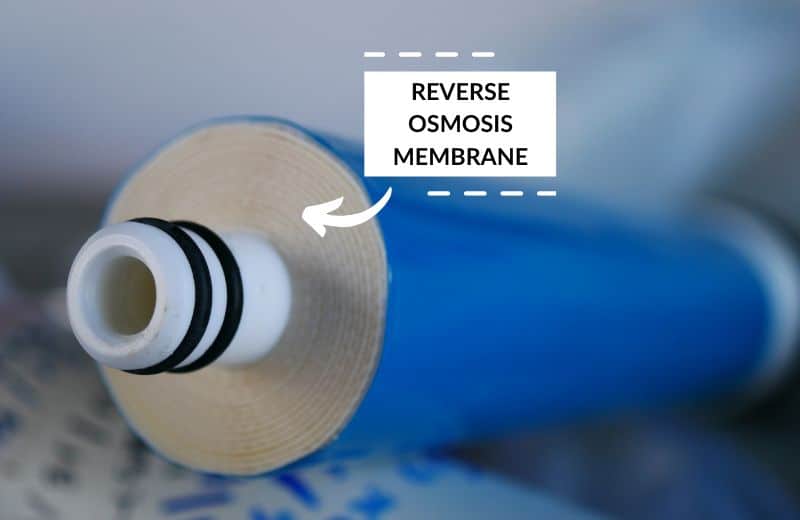 Reverse osmosis membrane pore