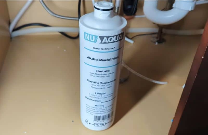 Alkaline Remineralization Filter up close photo
