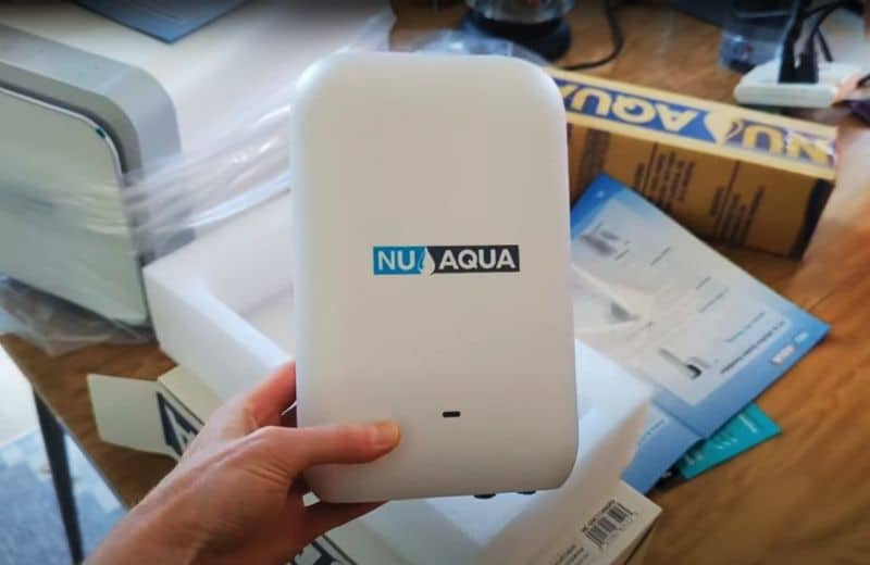 NU Aqua Ultraviolet (UV) 1140 GPD LED Water Sterilizer Up close