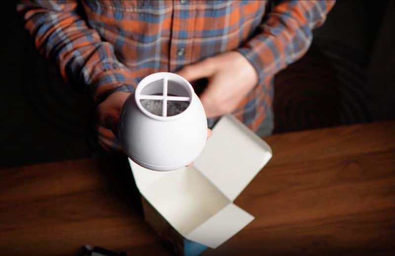 Sprite bath filter Sprite bath filter upclose photo