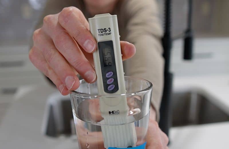 Frizzlife TDS Reading Frizzlife PD600 TAM3 first draw tds reading