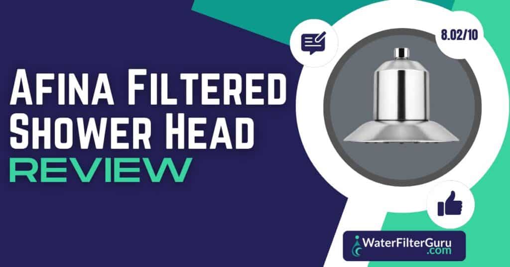 Afina Filtered Shower Head Featured Image